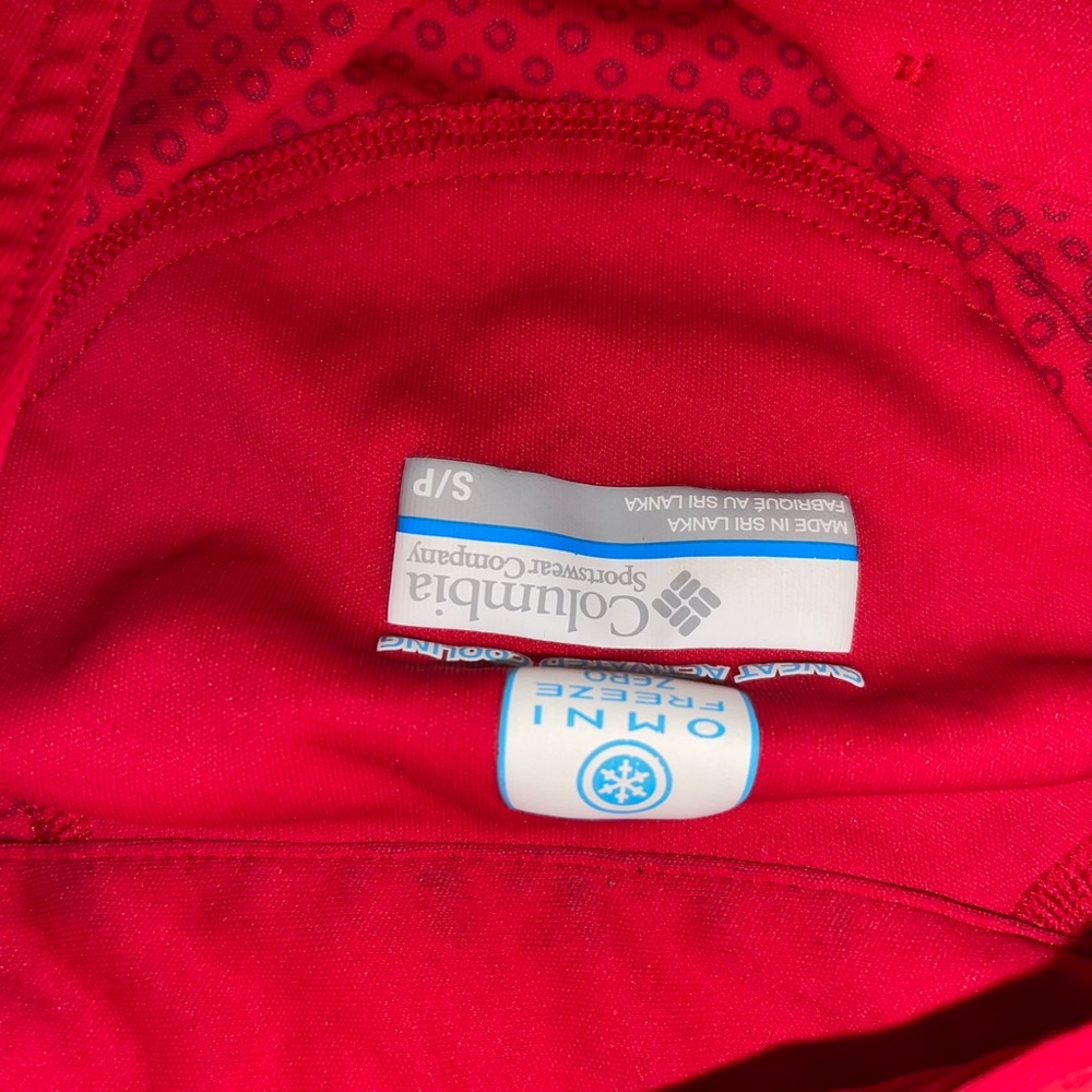 Red golf Colombia polo size small - Picture 2 of 2